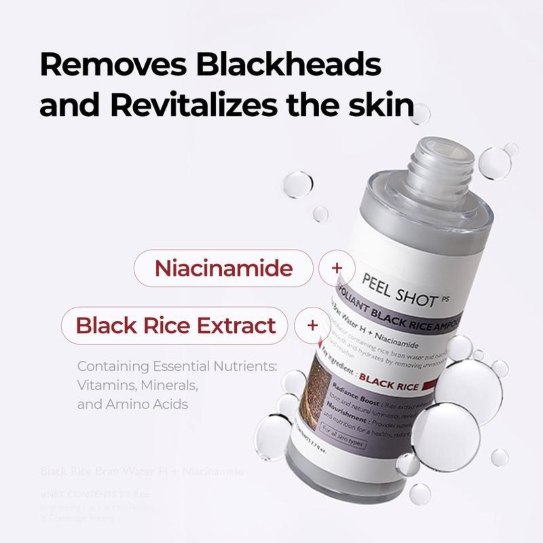 Rice Glow Repair Shot | Gentle Cleansing Essence & Exfoliant (Bundle)