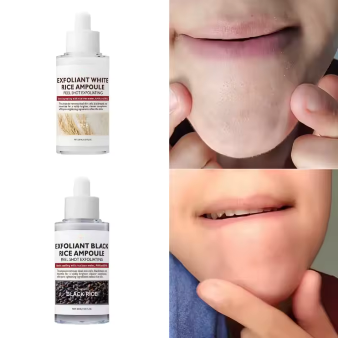 Rice Glow Repair Shot | Gentle Cleansing Essence & Exfoliant (Bundle)